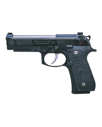 Langdon Tactical Tech LTT92TTJ 92 Elite LTT Centurion 9mm Luger 18+1 4.25" Stainless Target Crown Steel Barrel, Black Cerakote Serrated Steel Slide, Black Cerakote Black VZ G10 Grip