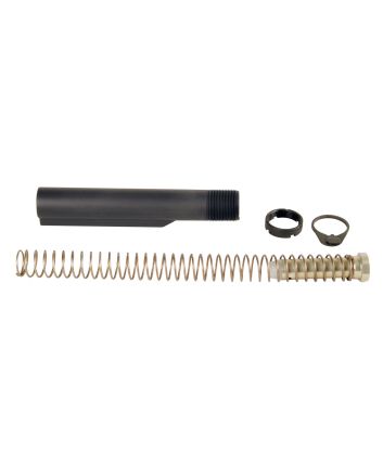 LBE Unlimited MILBUFKTCG Mil-Spec Buffer Tube Kit6 Position AR-15 Gray
