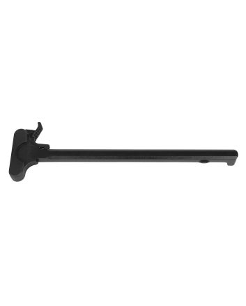 LBE Unlimited AR308ELCH Extended Latch Charge HandleBlack 7075-T6 Aluminum AR-10