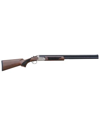 Pointer KAR2028 Acrius20 Gauge with 28" Black O/U Barrel, 3" Chamber, 2rd Capacity, Nickel Engraved Metal Finish &amp; Turkish Walnut Stock Right Hand (Full Size) Includes 5 Chokes