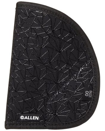 Allen 44902 Spiderweb In-The-Pocket Conceal Carry Holster Size 00 Black Nylon w/Web Grip Pattern, fits 2-3" Barrel Revolver Ambidextrous