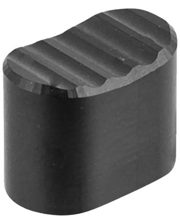 Battle Arms Development BADEMRB Enhanced Magazine ReleaseV-Shaped Black Anodized 7075-T6 Aluminum for AR-15, AR-10