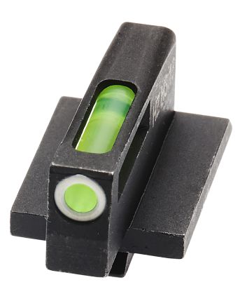 HiViz GPN301 LiteWave H3 Front Sight for Ruger GP100 Green Tritium White Outline Front Sight