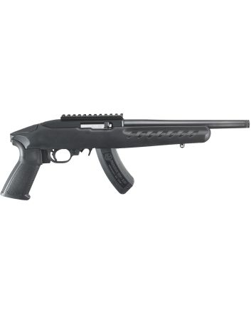Ruger 4923 22 Charger22 LR 15+1 10" Black Steel Barrel, Black Polymer Frame, Matte Black Receiver w/Picatinny Rail, Ergonomic Polymer Grip, Right Hand