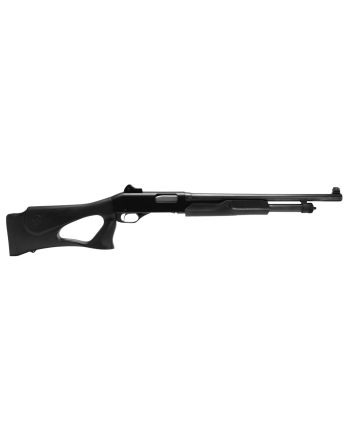 Stevens 23248 320 Security 12 Gauge 3" 5+1 18.50" Matte Black Chrome Lined Barrel, Fixed Thumbhole Stock, Ghost Ring Sights