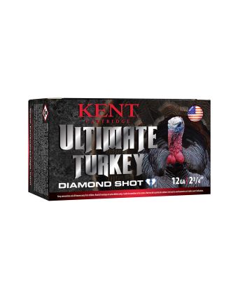 Kent Cartridge C122TK465 Ultimate Turkey 12Gauge 2.75" 1 5/8oz 5Shot 10 Per Box/10 Case