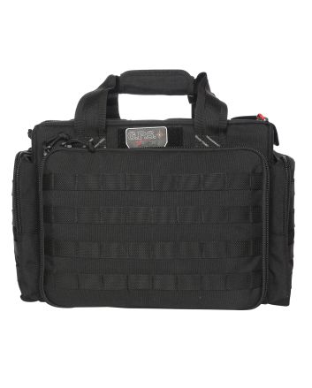 GPS Bags GPST1714LRB TacticalBlack 1000D Nylon Teflon Coating with Foam Cradle Holds 5 Handguns,Storage Pockets &amp; Handgun Sleeve Includes Ammo Dump Cups