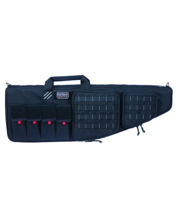 GPS Bags T35ARB Tactical AR Case 35" Black 1000D Nylon with Mag &amp; Storage Pockets, Lockable Zippers, External Handgun Pocket &amp; DuPont Teflon Coating