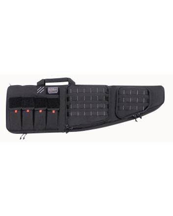 GPS Bags T42ARB Tactical AR Case 42" Black 1000D Nylon with Mag &amp; Storage Pockets, Lockable Zippers, External Handgun Pocket &amp; Visual ID Storage System