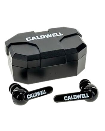 Caldwell 1102673 E-Max Shadows 23 dB Wireless Earbuds Black Adult