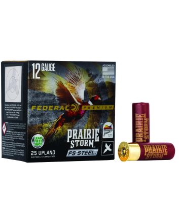 Federal PFSX143FS4 Premium Prairie Storm FS 12Gauge 3" 1 1/8oz 4Shot 25 Per Box/10 Case
