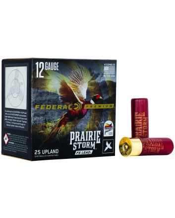 Federal PFX129FS5 Premium Prairie Storm FS 12Gauge 3" 1 5/8oz 5Shot 25 Per Box/10 Case