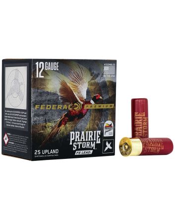 Federal PFX129FS6 Premium Prairie Storm FS 12Gauge 3" 1 5/8oz 6Shot 25 Per Box/10 Case