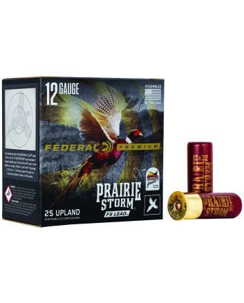 Federal PFX154FS4 Premium Prairie Storm FS 12Gauge 2.75" 1 1/4oz 4Shot 25 Per Box/10 Case