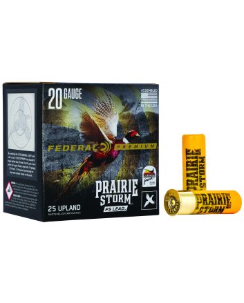 Federal PFX204FS4 Premium Prairie Storm FS 20Gauge 2.75" 1oz 4Shot 25 Per Box/10 Case