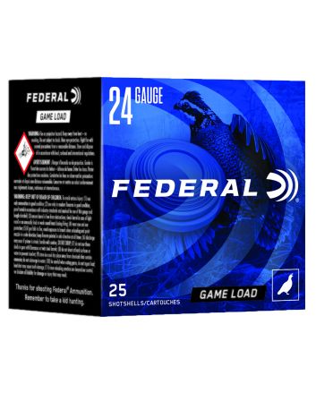 Federal N1248 Game-Shok Heavy Field 24Gauge 2.50" 11/16oz 8Shot 25 Per Box/10 Case