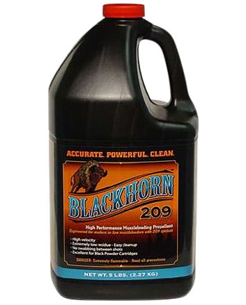 Winchester Powder BLACKHORN Muzzleloader Powder Blackhorn 209 5 lbs