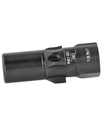 Rugged Suppressor OA004 Obsidian 3 Lug Adapter Black with 13.5x1 LH tpi Threadsfor 9mm Luger HK