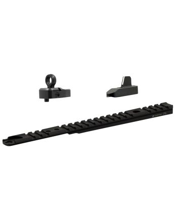 XS Sights ML10045 Marlin Optic Mounts &amp; Ghost Ring Sight SetsBlack Anodized 0 MOA
