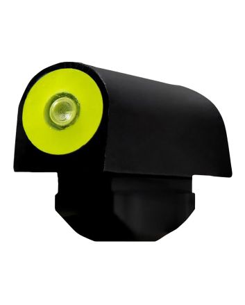 XS Sights RV0003N3Y Big Dot Revolver Front Sight- Smith &amp; WessonBlack | Green Tritium Yellow Outline Front Sight