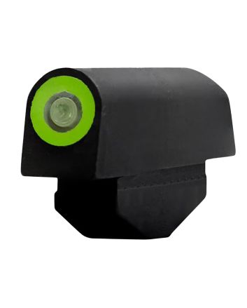 XS Sights RV0003N4G Standard Dot Revolver Front Sight-Smith &amp; WessonBlack | Green Tritium Green Outline Front Sight
