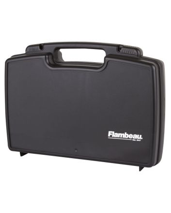 Flambeau 6455SC Safe Shot Pistol Pack Case Black Polymer Holds 2 Pistols