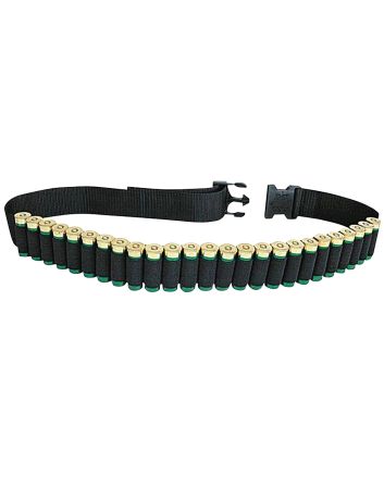 Allen 211 Shotgun Shell BeltBlack Cordura 25rd Shotgun Waist Mount