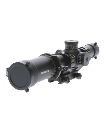 TruGlo TG-8518TLR OmniaBlack Anodized 1-8x24mm 30mm Tube Illuminated APTR Reticle