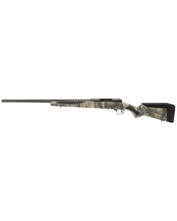 Savage Arms 57756 110 Timberline 300 Win Mag 3+1 24", OD Green Cerakote, Realtree Excape Fixed AccuStock with AccuFit, Left Hand