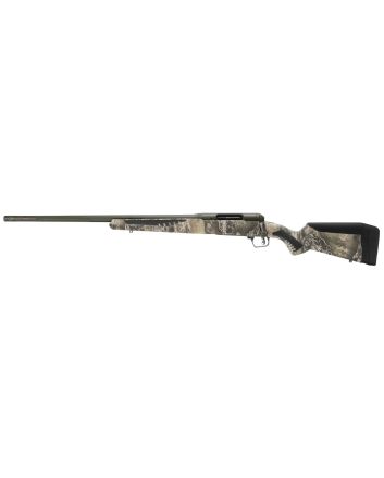 Savage Arms 57757 110 Timberline 30-06 Springfield 4+1 22", OD Green Cerakote, Realtree Excape Fixed AccuStock with AccuFit, Left Hand