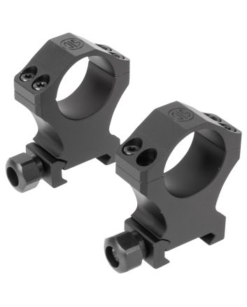 Sig Sauer Electro-Optics SOA10025 Alpha 1Matte Black 35mm Extra High 0 MOA