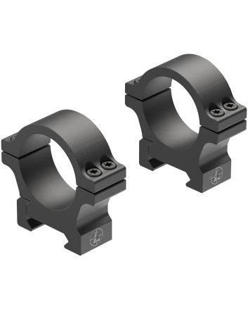 Leupold 180946 Open Range Cross-SlotMatte Black 30mm Low