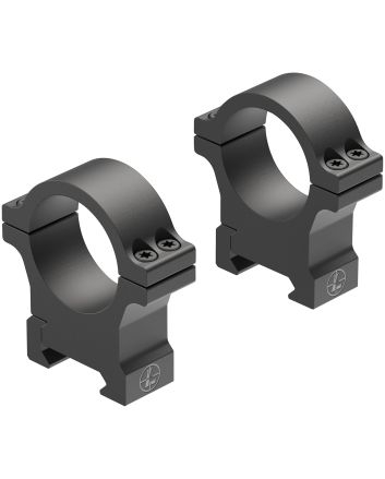 Leupold 180948 Open Range Cross-SlotMatte Black 30mm High