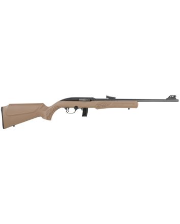 Rossi RS22L1811B RS22Full Size 22 LR 10+1 18" Matte Black Matte Black Steel Receiver Brown Monte Carlo Stock Right Hand