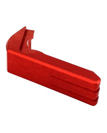Cross Armory CRGMCRD Mag CatchExtended Compatible w/ Glock Gen1-3/P80 Red Anodized Aluminum