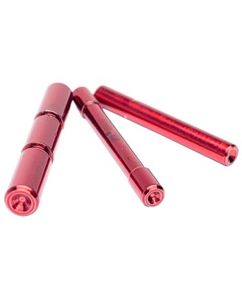 Cross Armory CRGPSRD 3 Pin Set Dimpled Compatible w/Glock Gen1-3 Red Steel