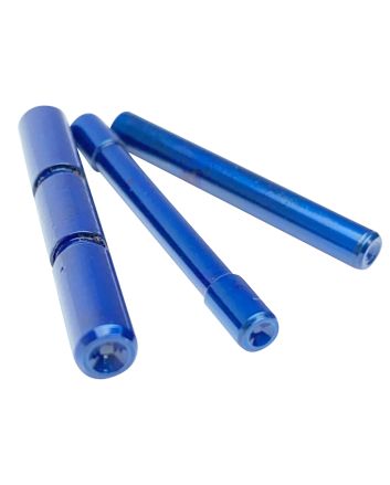 Cross Armory CRGPSBL 3 Pin Set Dimpled Compatible w/Glock Gen1-3 Blue Steel