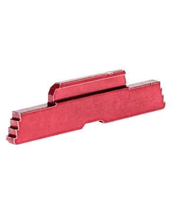Cross Armory CRG5SLRD Slide LockExtended Compatible w/Glock Gen1-5/P80 Red Steel