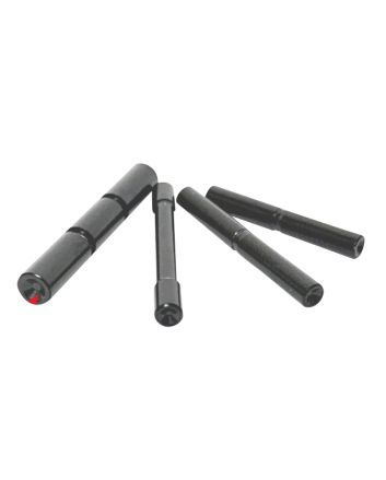 Cross Armory CRG4PSBK 4 Pin Set Dimpled Compatible w/Glock Gen4 4140 Steel Pistol