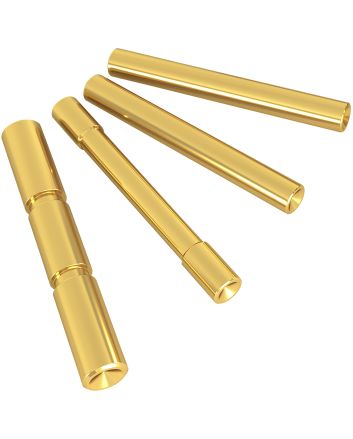 Cross Armory CRG4PSGD 4 Pin Set Dimpled Compatible w/Glock Gen4 Gold 4140 Steel Pistol