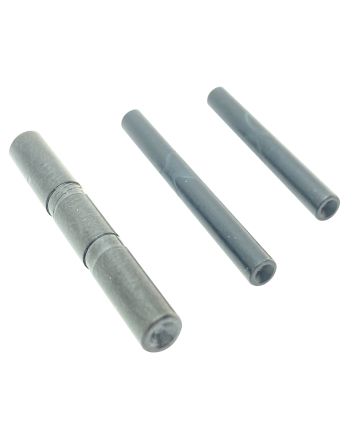 Cross Armory CRG5PSBK 3 Pin Set Dimpled Compatible w/Glock 17/19/26/34 Gen5 Black Steel