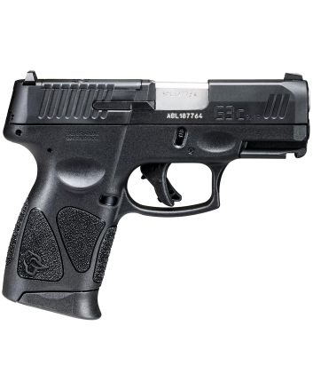 Taurus 1G3CP93110 G3C9mm Luger 10+1 3.26" Matte Stainless Steel Barrel, Matte Black Tenifer Optic Cut/Serrated Slide, Black Polymer Frame w/Picatinny Rail, Black Polymer Grips