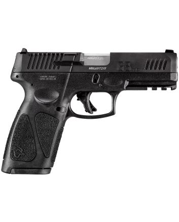 Taurus 1G3P941 G39mm Luger 17+1 4" Matte Stainless Steel Barrel, Polymer Frame With Picatinny Acc. Rail, T.O.R.O Optic Cut Tenifer Matte Black Steel Slide, Re-Strike Capability, Manual Safety