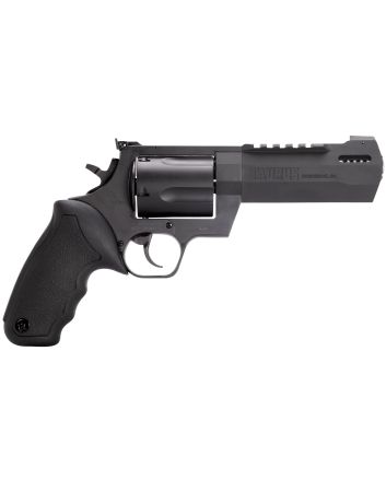 Taurus 2460051RH Raging Hunter460 S&amp;W Mag 5rd 5.12" Matte Black Barrel Matte Black Oxide Steel Cylinder &amp; Frame Black Rubber with Integrated Cushion Insert Grip