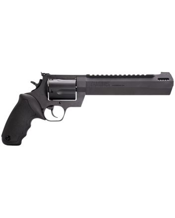 Taurus 2460081RH Raging Hunter460 S&amp;W Mag 5rd 8.37" Matte Black Barrel Matte Black Oxide Steel Cylinder &amp; Frame Black Rubber with Integrated Cushion Insert Grip