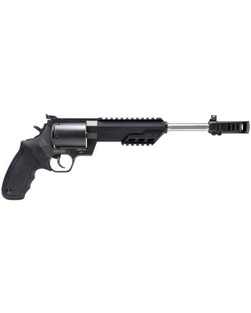 Taurus 2460101RH Raging Hunter460 S&amp;W Mag 5rd 10.50" Matte BlackBarrel Matte Black Oxide Steel Cylinder &amp; Frame Black Rubber withIntegrated Cushion Insert Grip