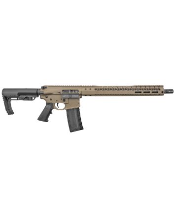 Black Rain BRO-20102901 Billet5.56x45mm NATO 16" 30+1 Flat Dark Earth Cerakote Black 6 Position MFT Minimalist Stock Black MFT Grip Right Hand