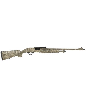 Escort HEFH2022TRBL Field Hunter Turkey Full Size 20 Gauge Pump 3" 4+1 22" Mossy Oak Bottomland Steel Barrel, Grooved Aluminum Receiver, Fixed Mossy Oak Bottomland Synthetic Stock, Right Hand