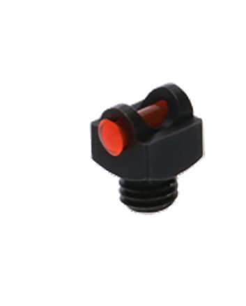TruGlo TG954CR StarBrite Deluxe BeadBlack | Red Fiber Optic Front Sight 5-40" Threads