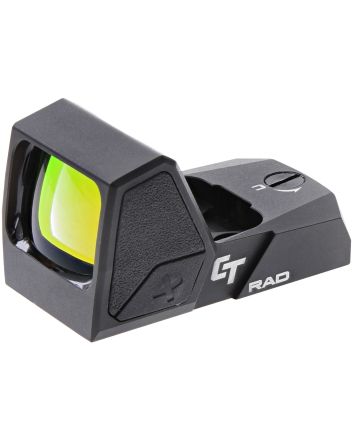 Crimson Trace 0101890 CT RADMatte Black 1 x 24 mm x 15.5 mm 5 MOA Green Dot